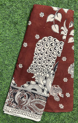 Kalamkari Cotton Saree – KCS-M635