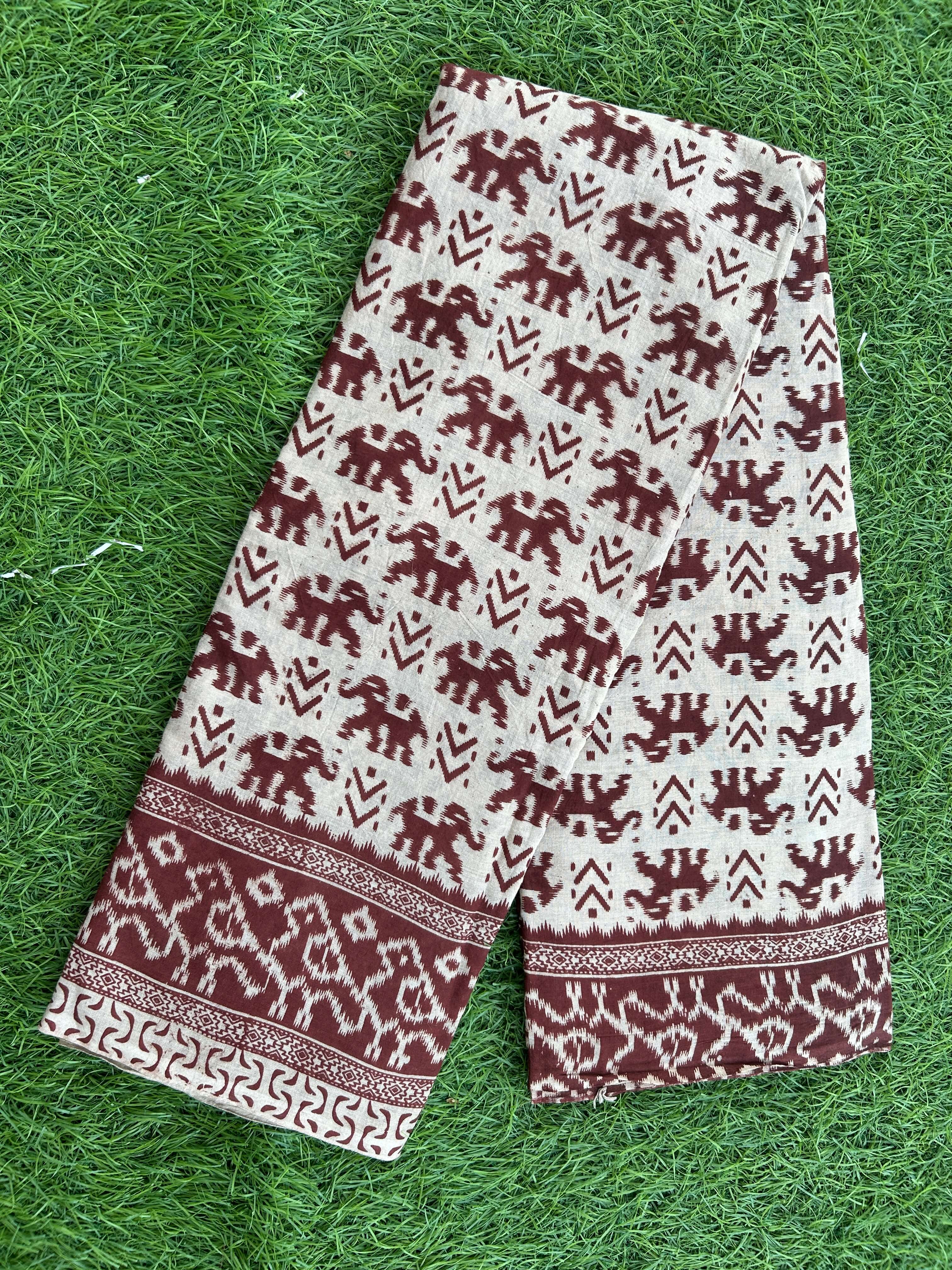 Kalamkari Cotton Saree – KCS-M476