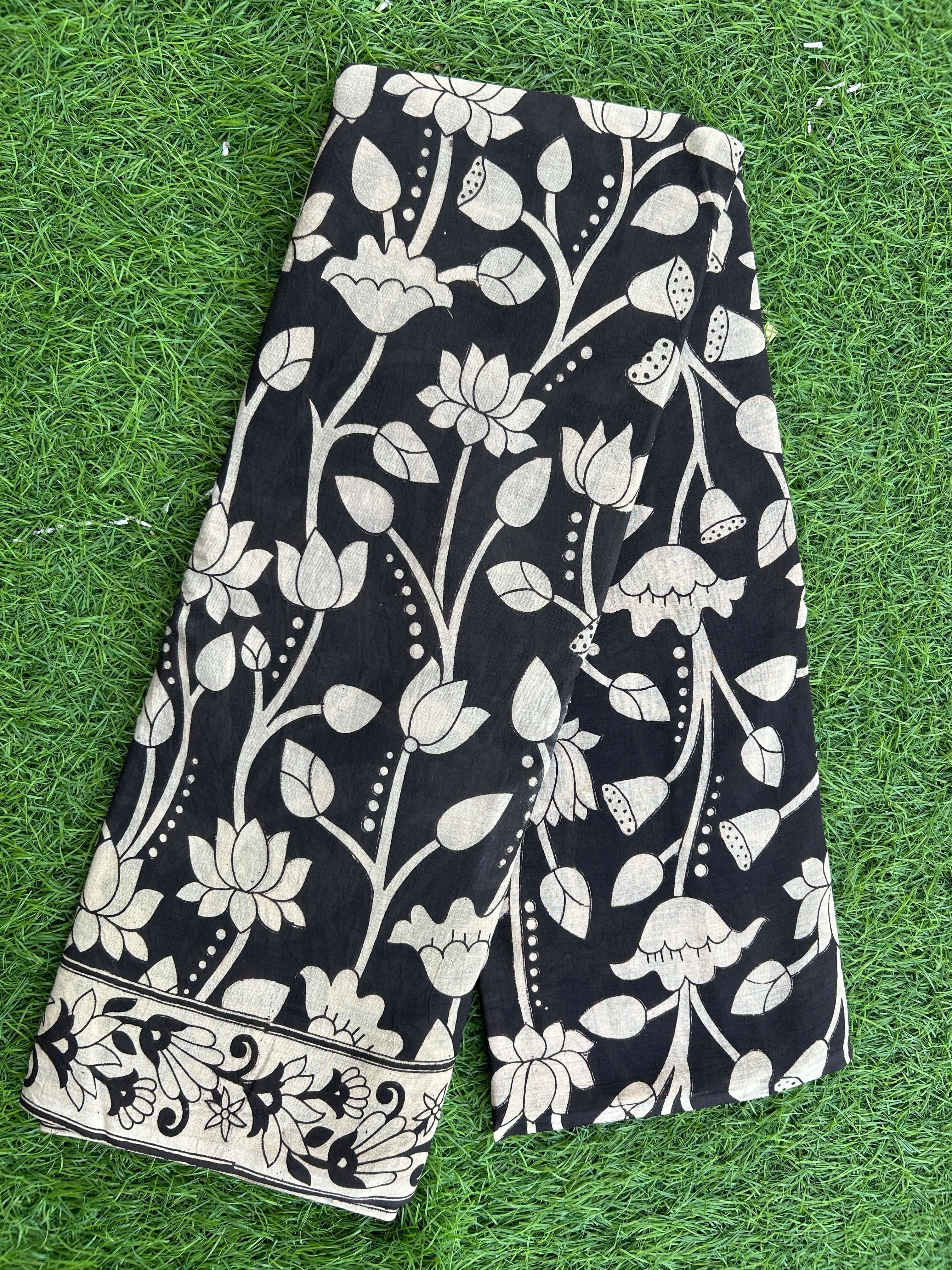 Kalamkari Cotton Saree – KCS-M477