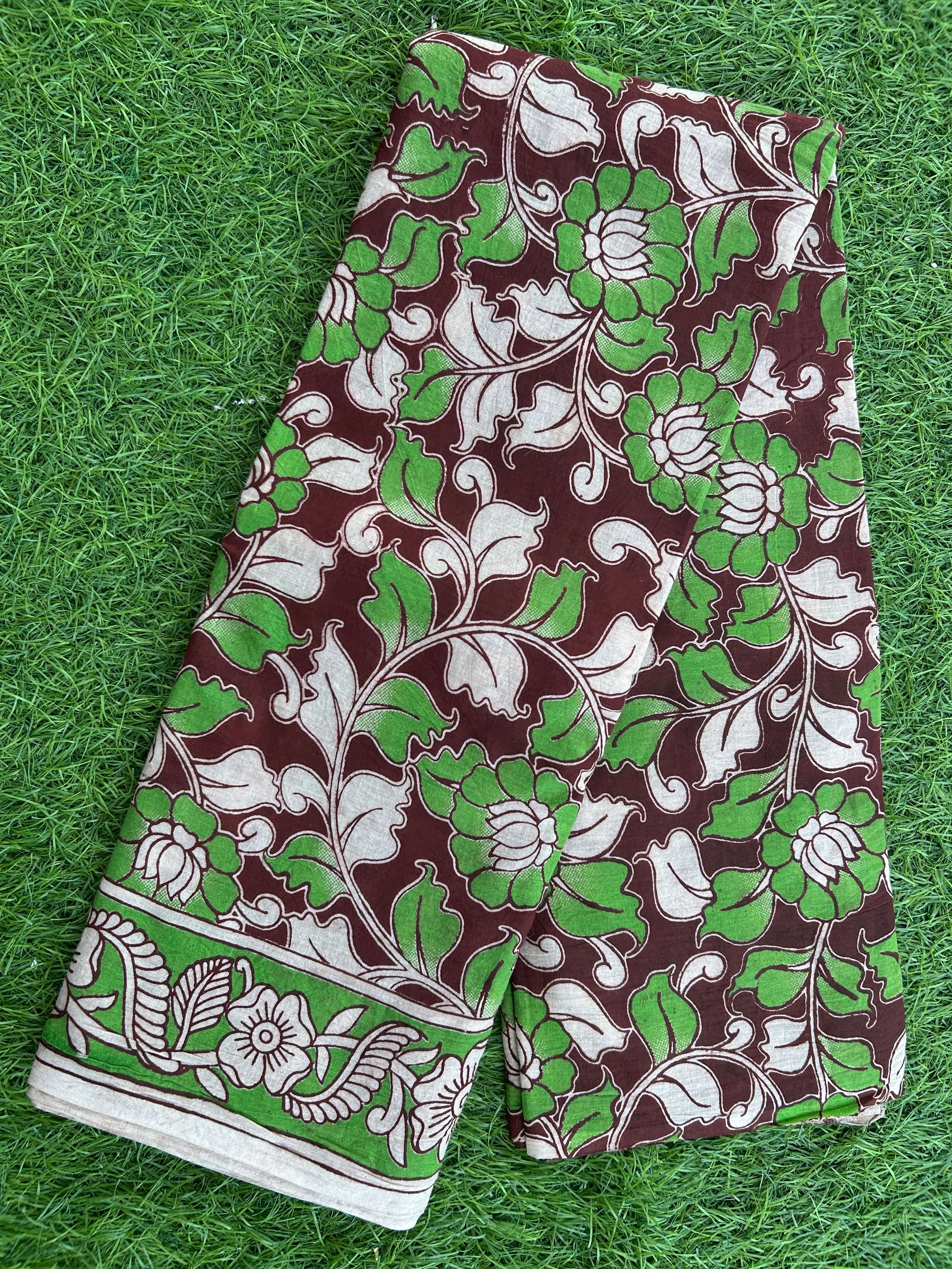 Kalamkari Cotton Saree – KCS-M478