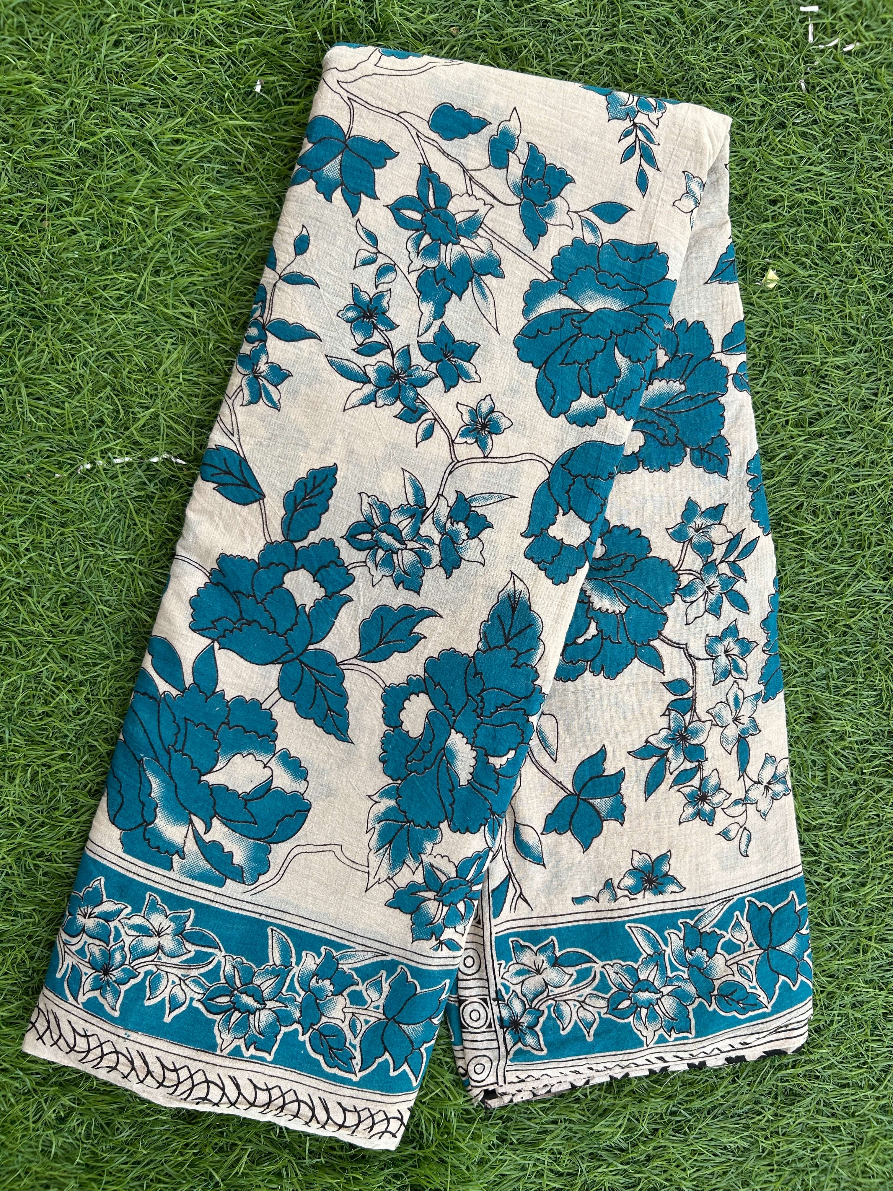 Kalamkari Cotton Saree – KCS-M460