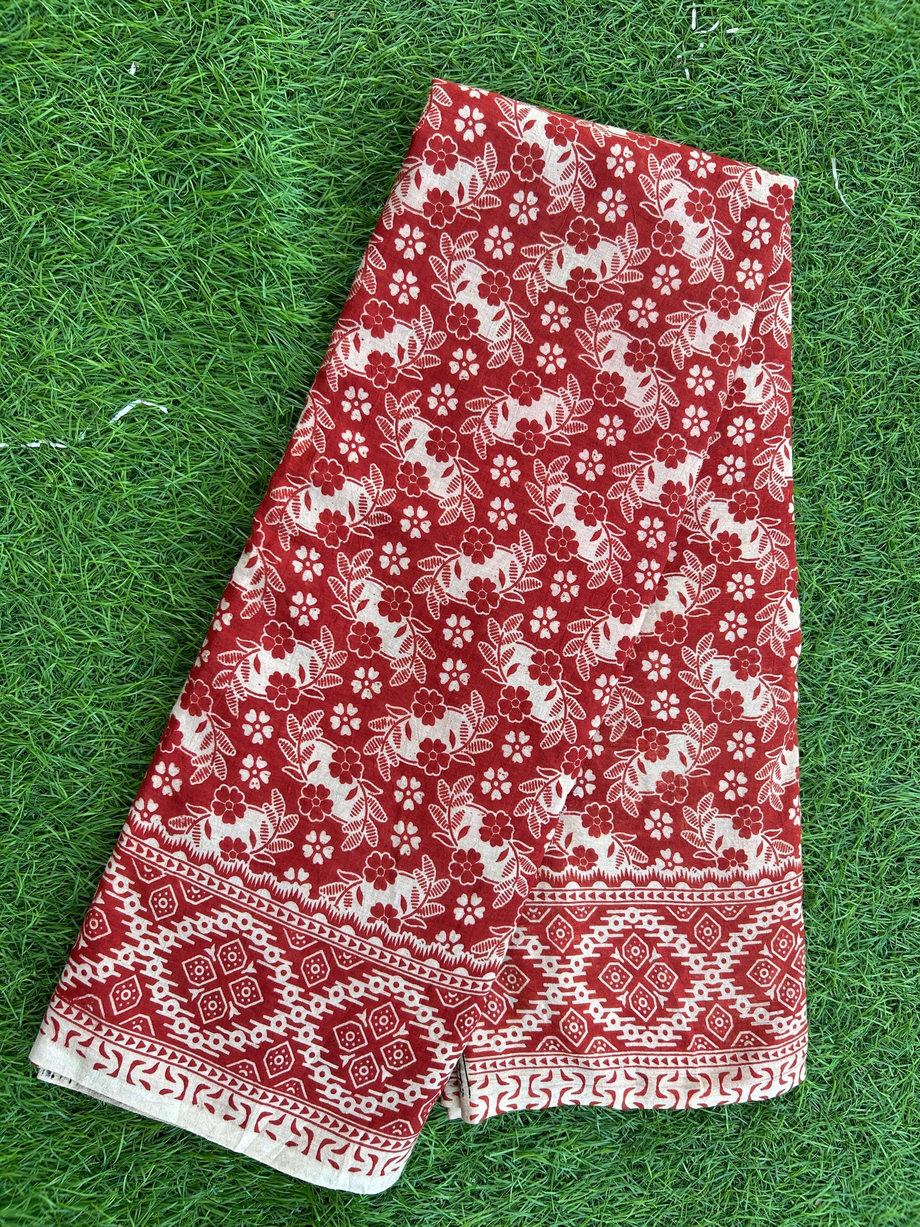 Kalamkari Cotton Saree – KCS-M481