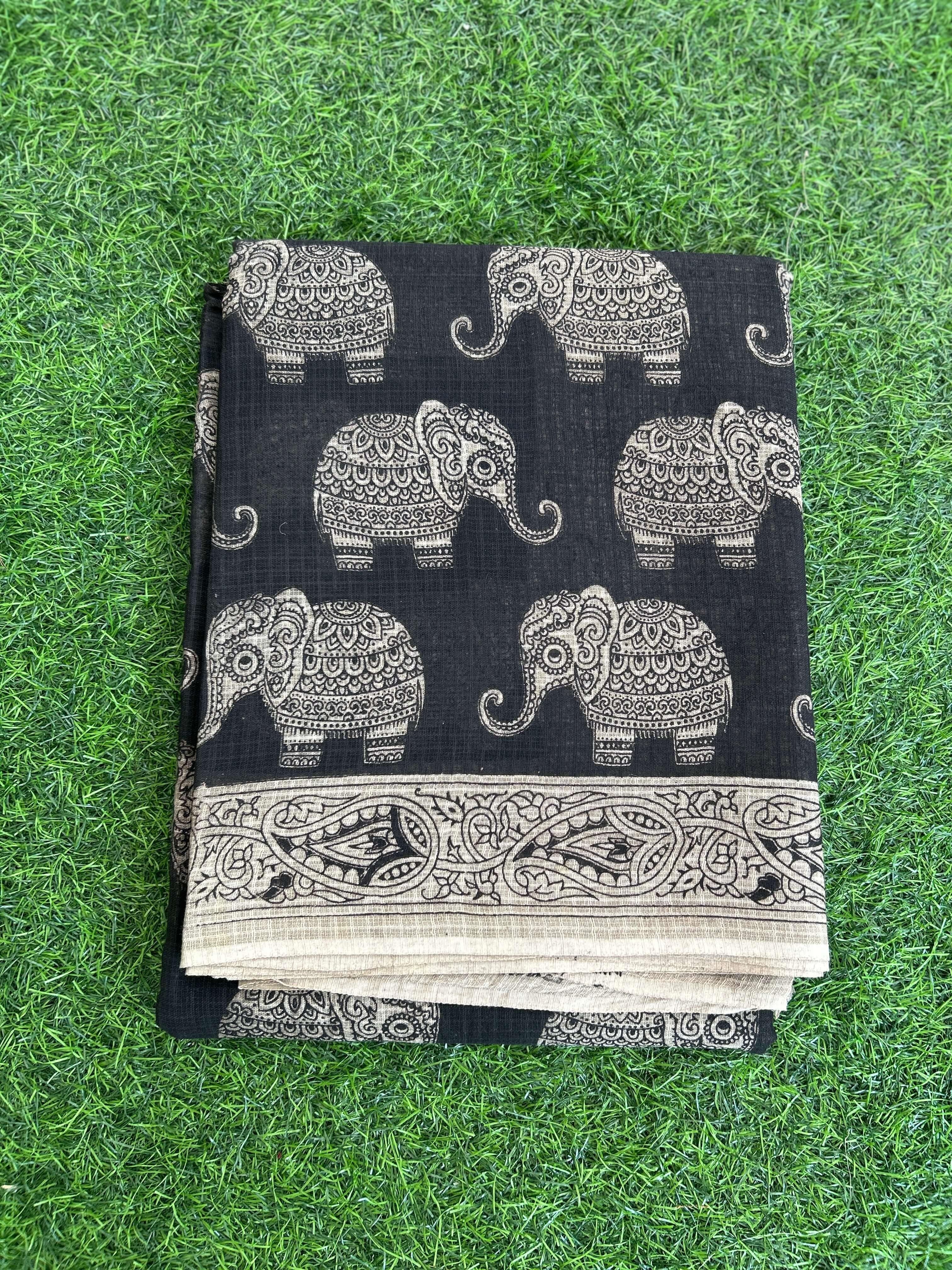 Kalamkari Kota Cotton Saree – KKCS-M124