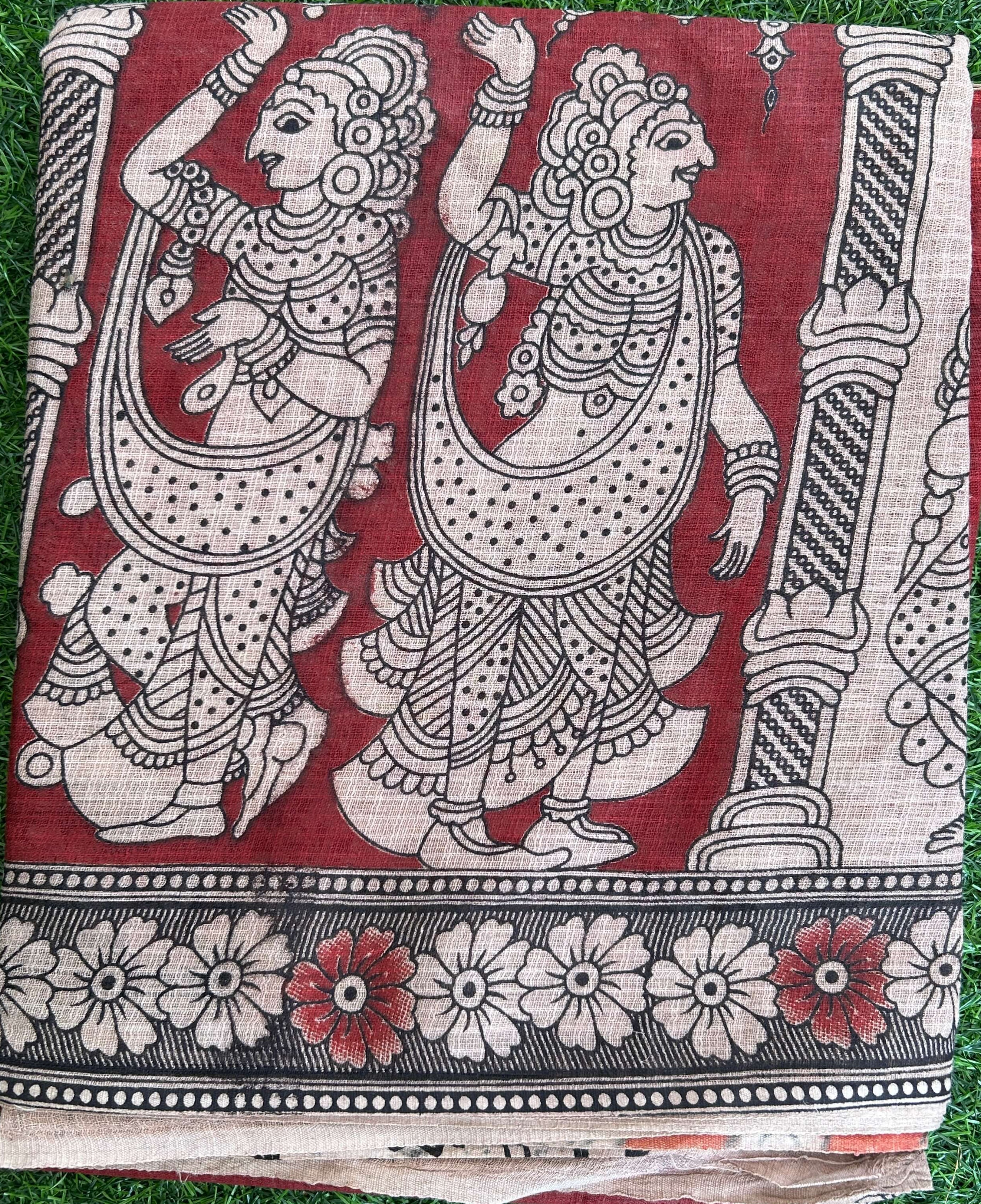 Kalamkari Kota Cotton Saree – KKCS-M126