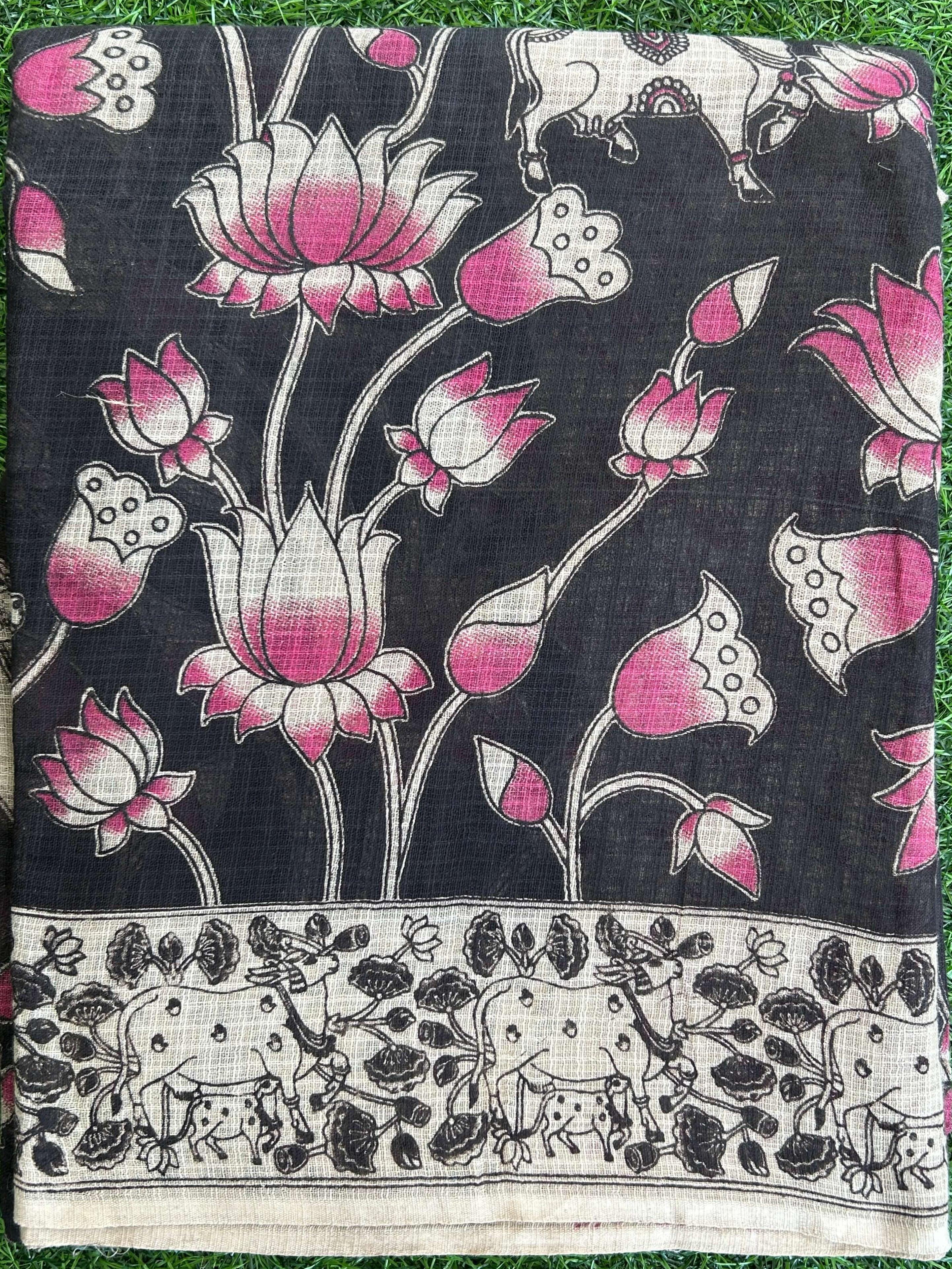 Kalamkari Kota Cotton Saree – KKCS-M127