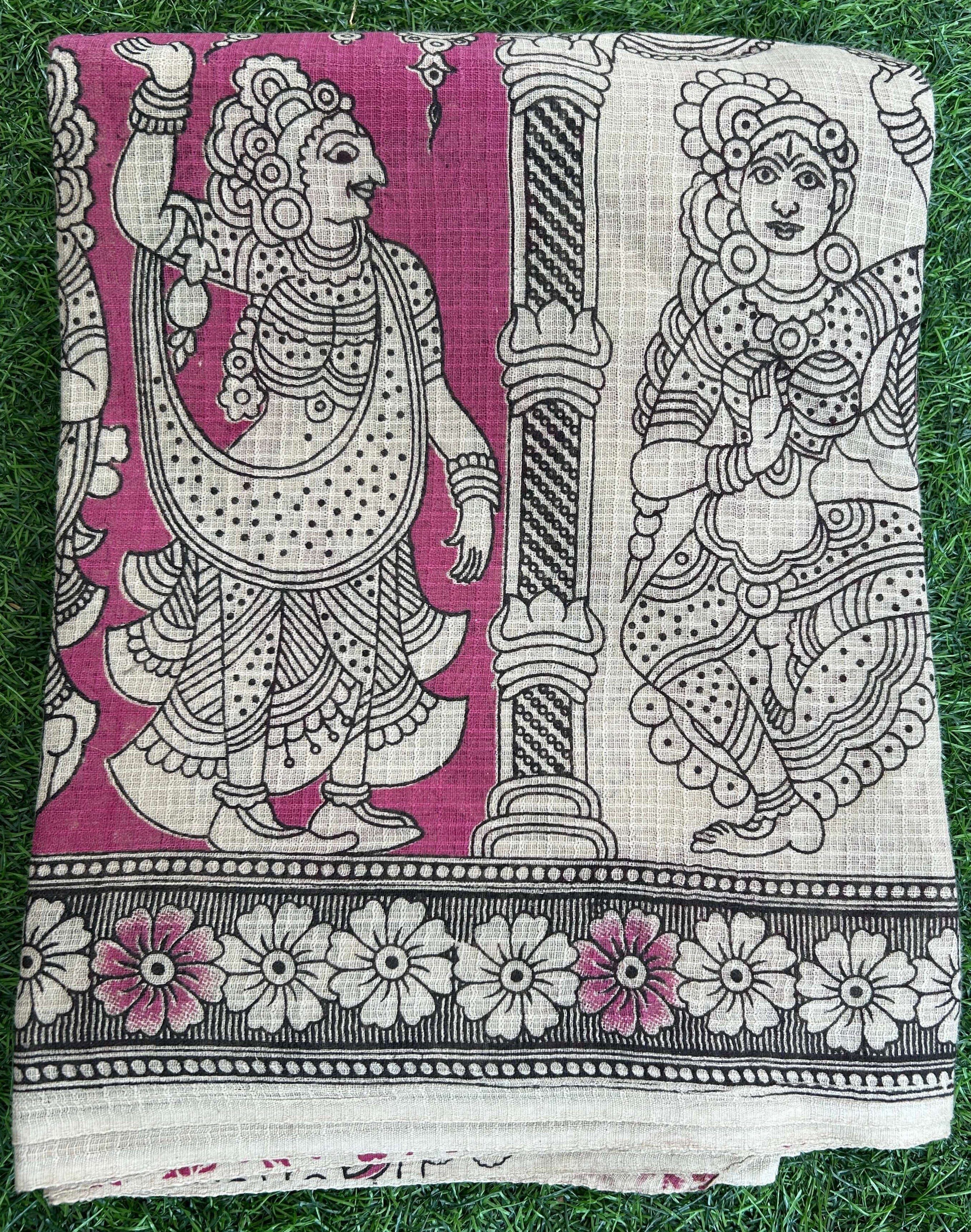 Kalamkari Kota Cotton Saree – KKCS-M130