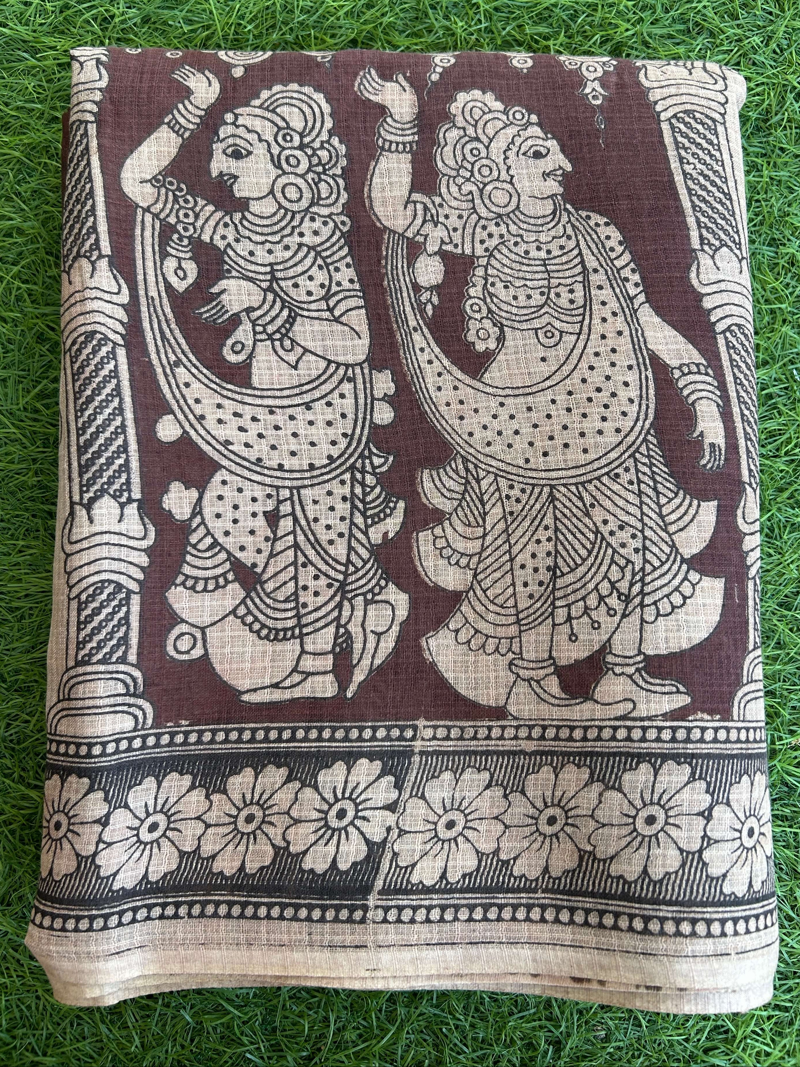 Kalamkari Kota Cotton Saree – KKCS-M131