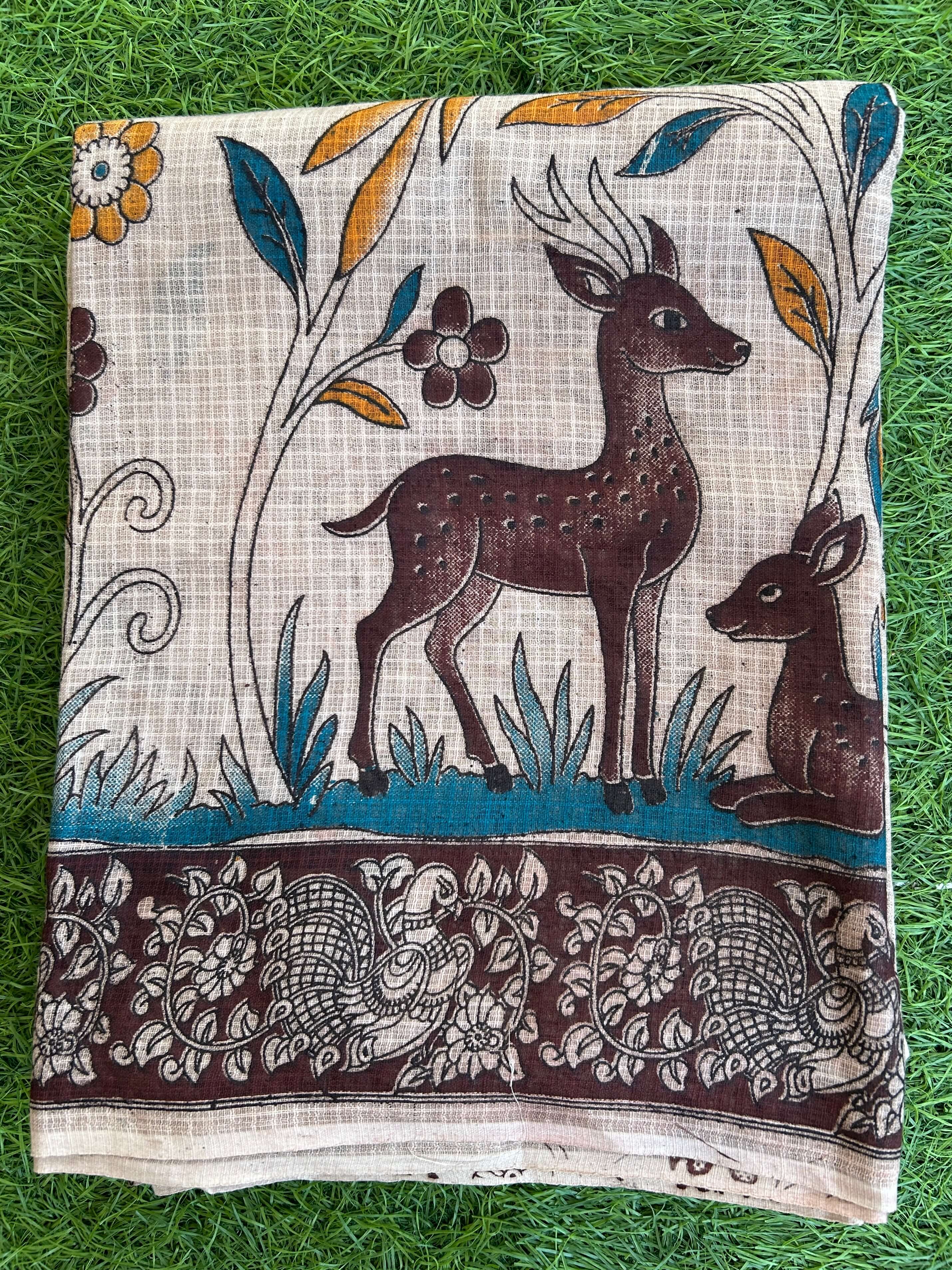 Kalamkari Kota Cotton Saree – KKCS-M133