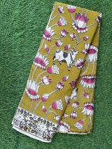 Kalamkari Cotton Saree – KCS-M771