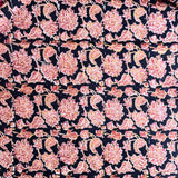Kalamkari Block Printed Cotton Fabric - HBP-B029