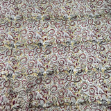 Kalamkari Block Printed Cotton Fabric - HBP-B013