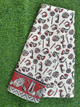 Kalamkari Cotton Saree – KCS-M501