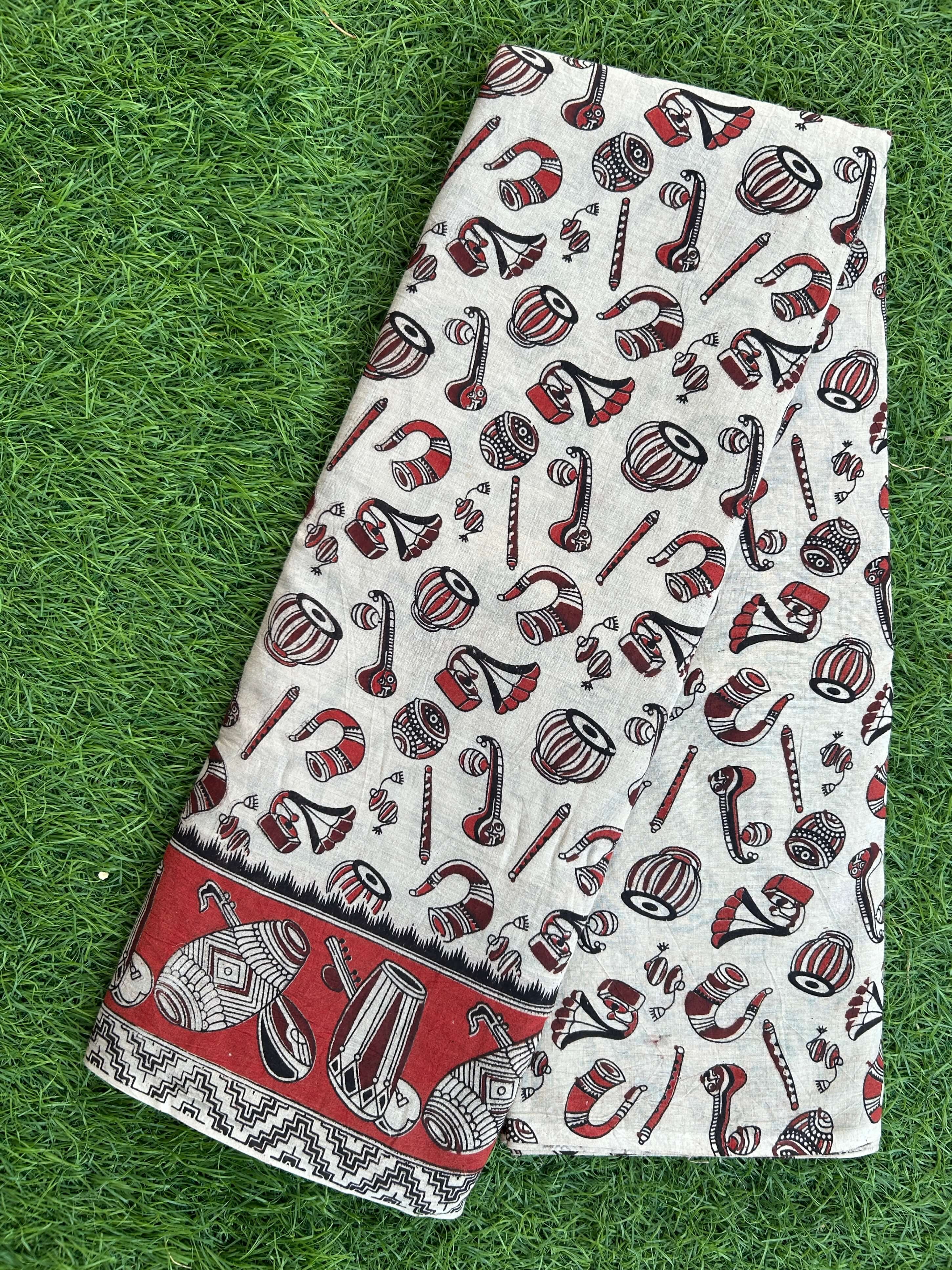 Kalamkari Cotton Saree – KCS-M501