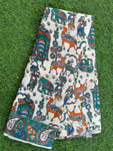 Kalamkari Cotton Saree – KCS-M509