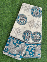 Kalamkari Cotton Saree – KCS-M506