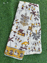Kalamkari Cotton Saree – KCS-M497