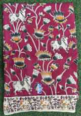 Kalamkari Chennuri Silk Saree – KSS-M065