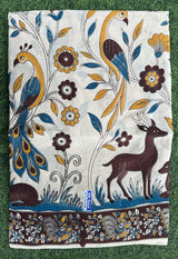 Kalamkari Chennuri Silk Saree – KSS-M066