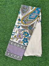 Kalamkari Cotton Saree – KCS-M828