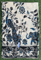 Kalamkari Chennuri Silk Saree – KSS-M068