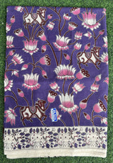 Kalamkari Chennuri Silk Saree – KSS-M074