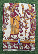 Kalamkari Chennuri Silk Saree – KSS-M077