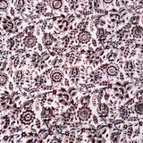 Kalamkari Block Printed Cotton Fabric - HBP-B043