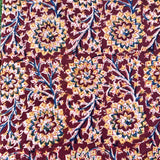 Kalamkari Block Printed Cotton Fabric - HBP-B044