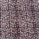Kalamkari Block Printed Cotton Fabric - HBP-B049