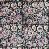 Kalamkari Block Printed Cotton Fabric - HBP-B051