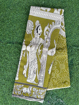 Kalamkari Cotton Saree – KCS-M648