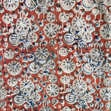 Kalamkari Block Printed Cotton Fabric - HBP-B051