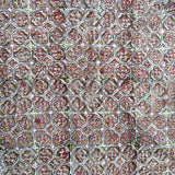Kalamkari Block Printed Cotton Fabric - HBP-B045