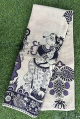 Kalamkari Cotton Saree – KCS-M650