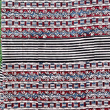 Kalamkari Block Printed Cotton Fabric - HBP-B054