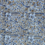 Kalamkari Block Printed Cotton Fabric - HBP-B062