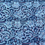 Kalamkari Block Printed Cotton Fabric - HBP-B062
