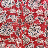 Kalamkari Block Printed Cotton Fabric - HBP-B060