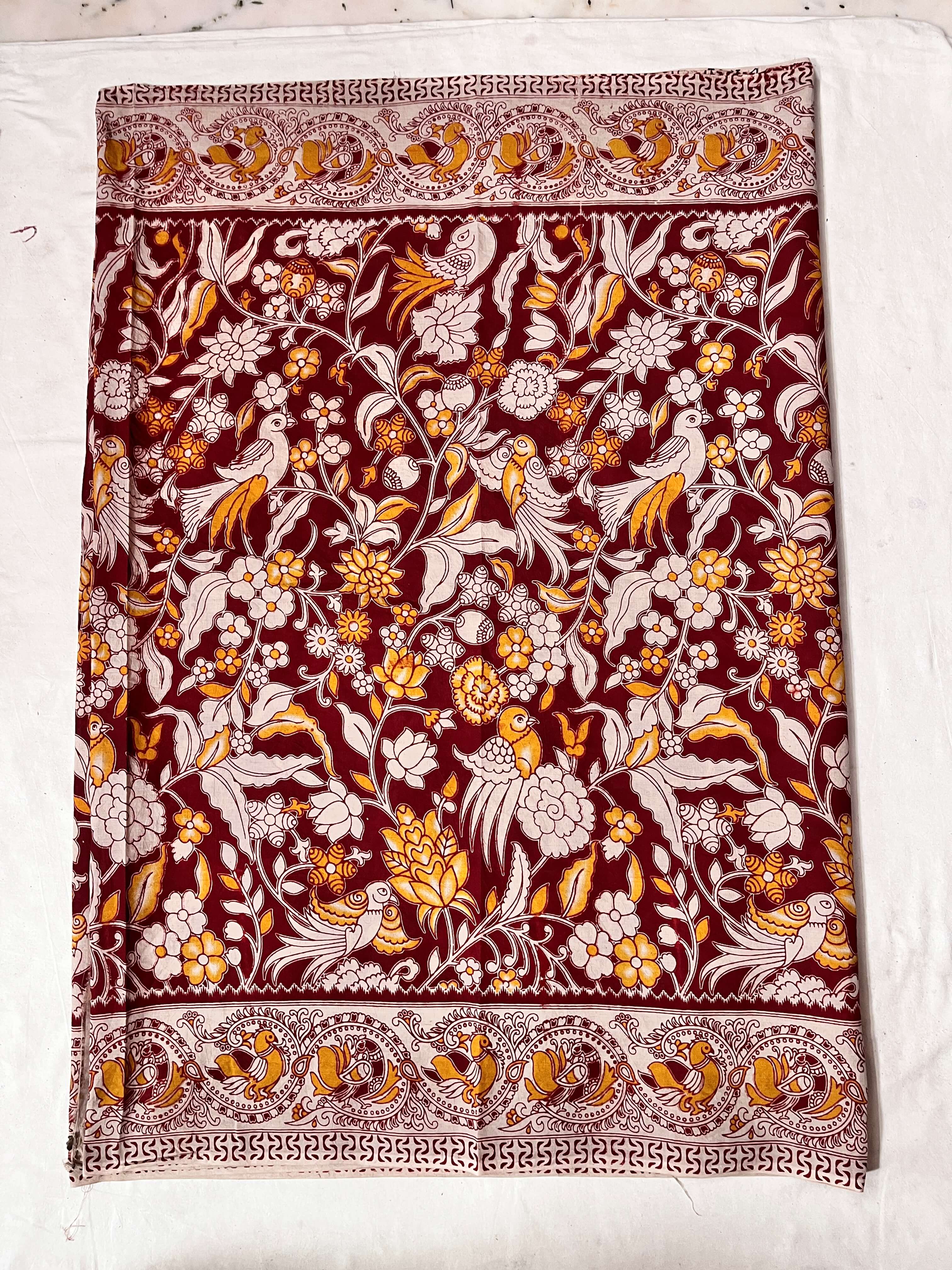 Kalamkari Cotton Saree – KCS-M302
