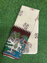 Kalamkari Cotton Saree – KCS-M663