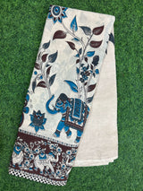 Kalamkari Cotton Saree – KCS-M659