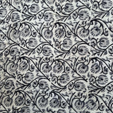Kalamkari Block Printed Chennuri Silk Fabric - HBPS-B032