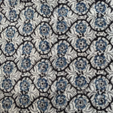 Kalamkari Block Printed Chennuri Silk Fabric - HBPS-B020