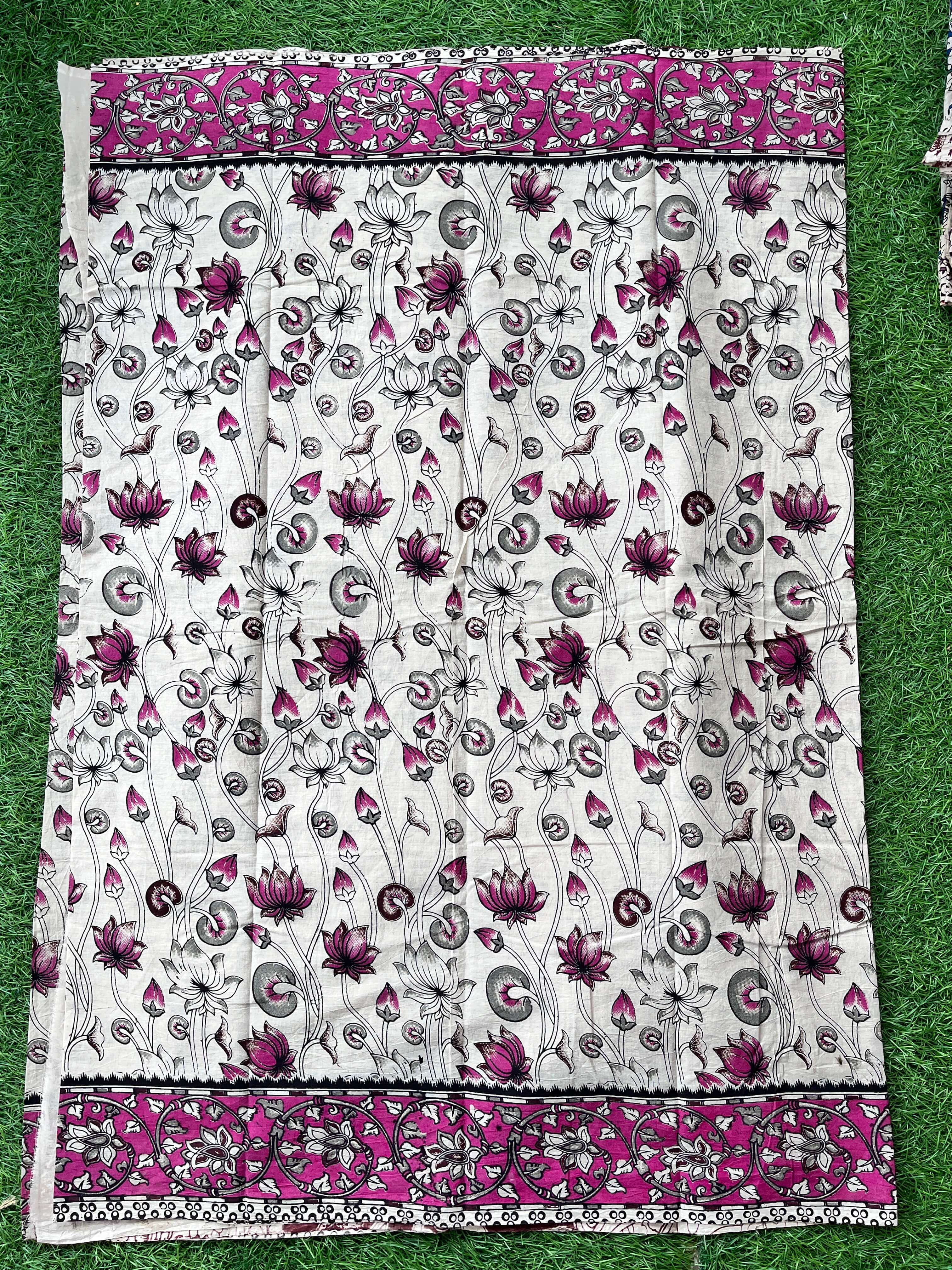 Kalamkari Cotton Saree – KCS-M307