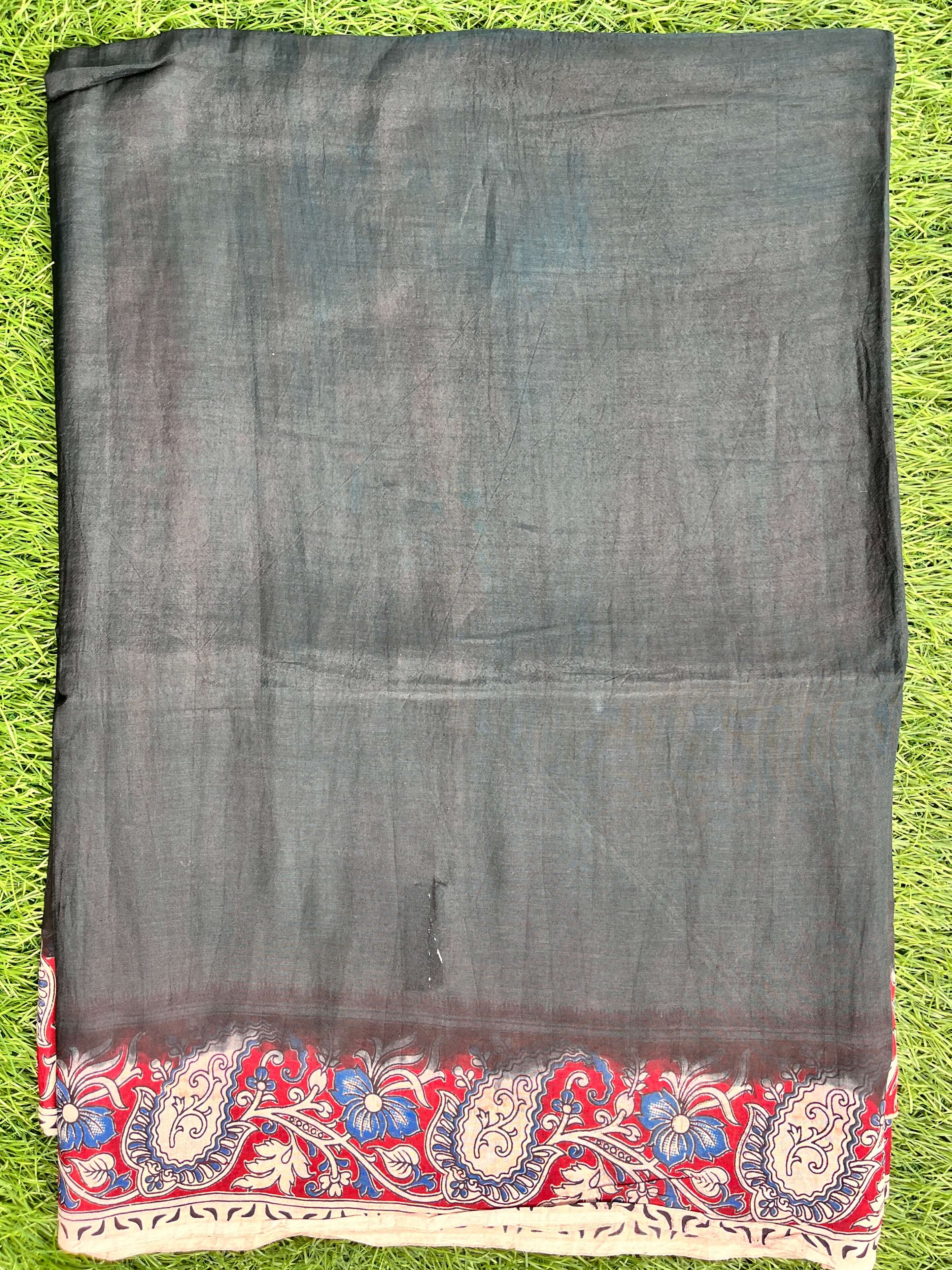 Tie & Dye Kalamkari Chenuri Silk Sarees – KHBTD-M096