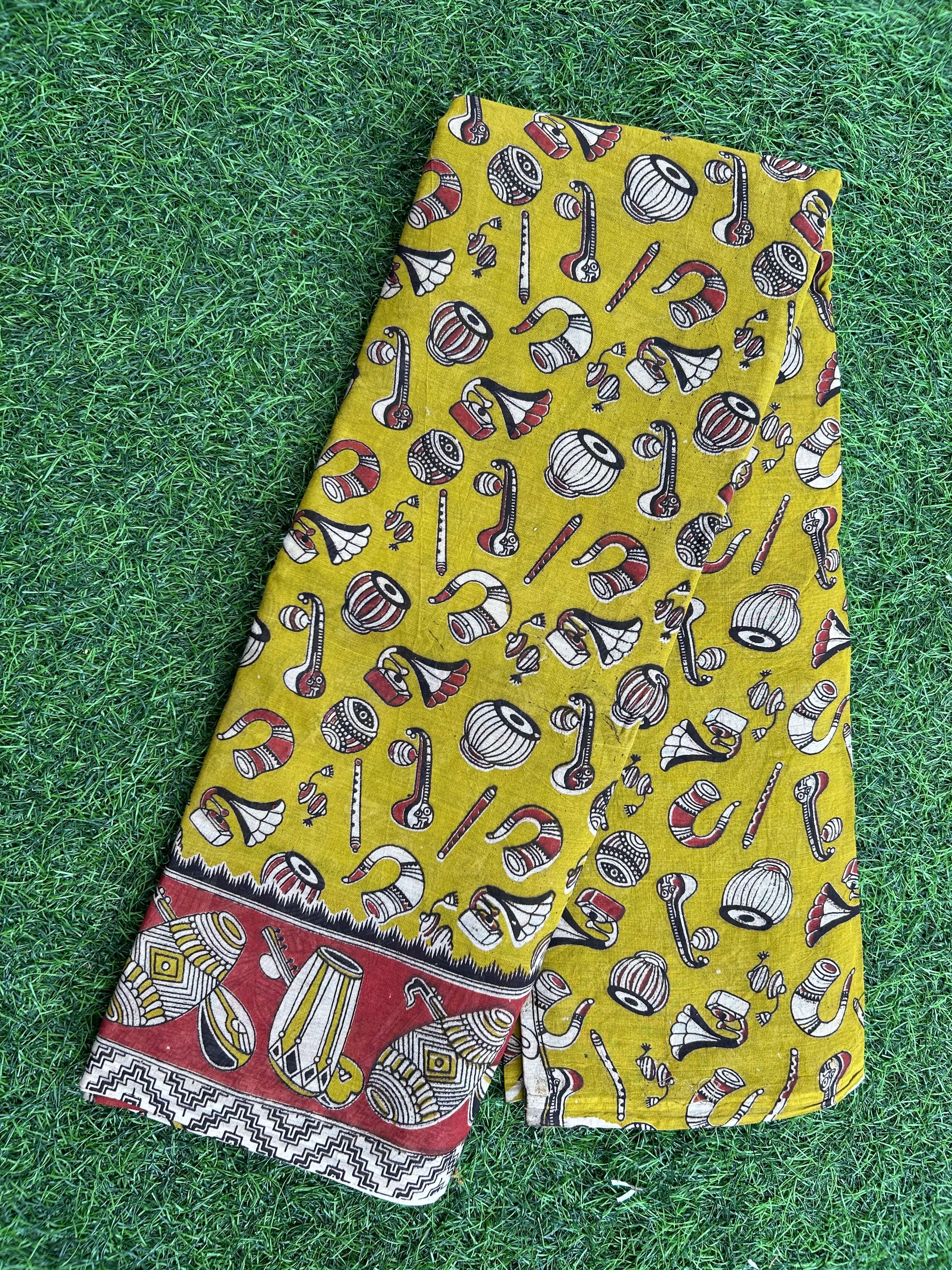 Kalamkari Cotton Saree – KCS-M545