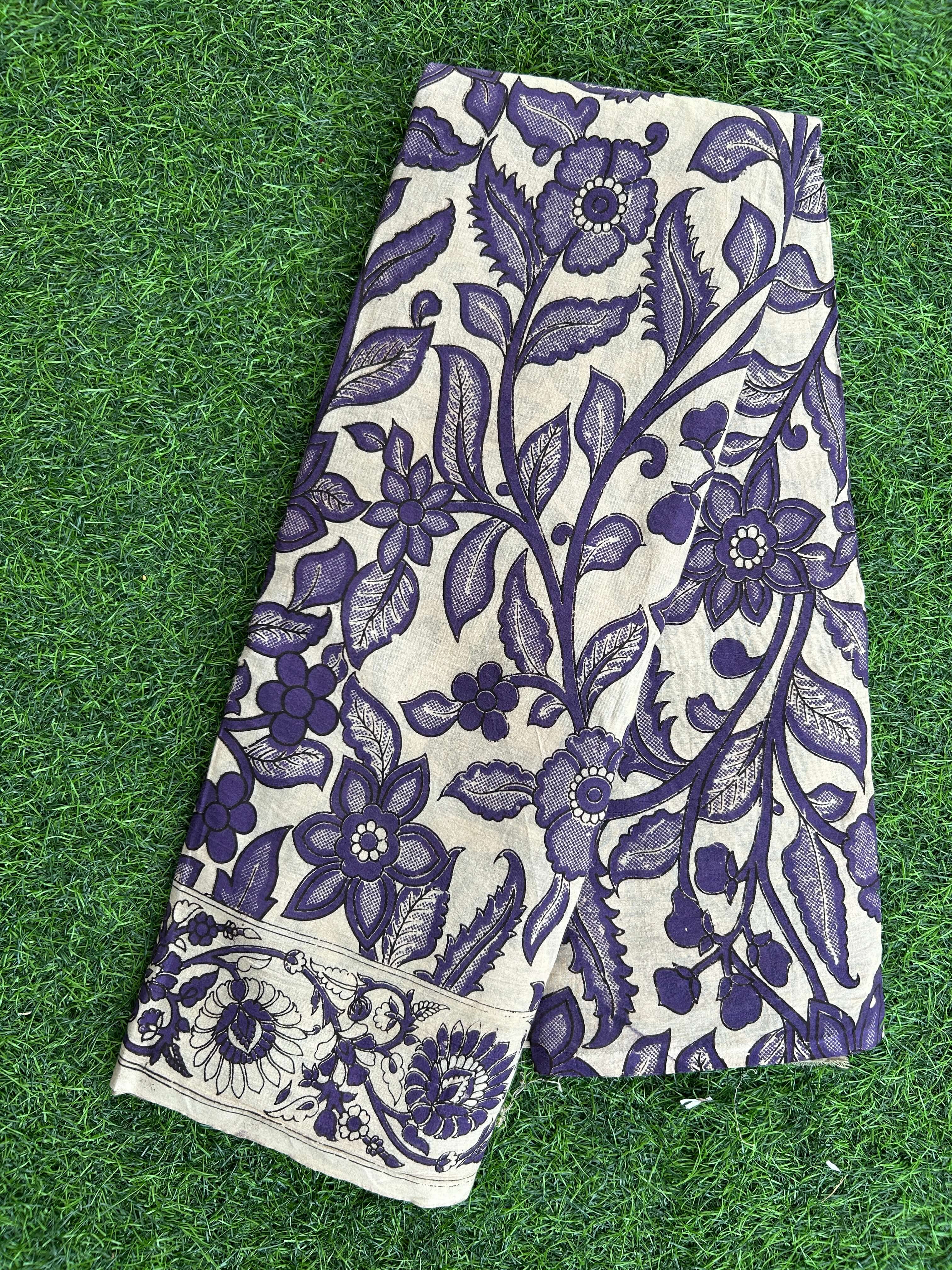 Kalamkari Cotton Saree – KCS-M541