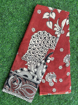 Kalamkari Cotton Saree – KCS-M536