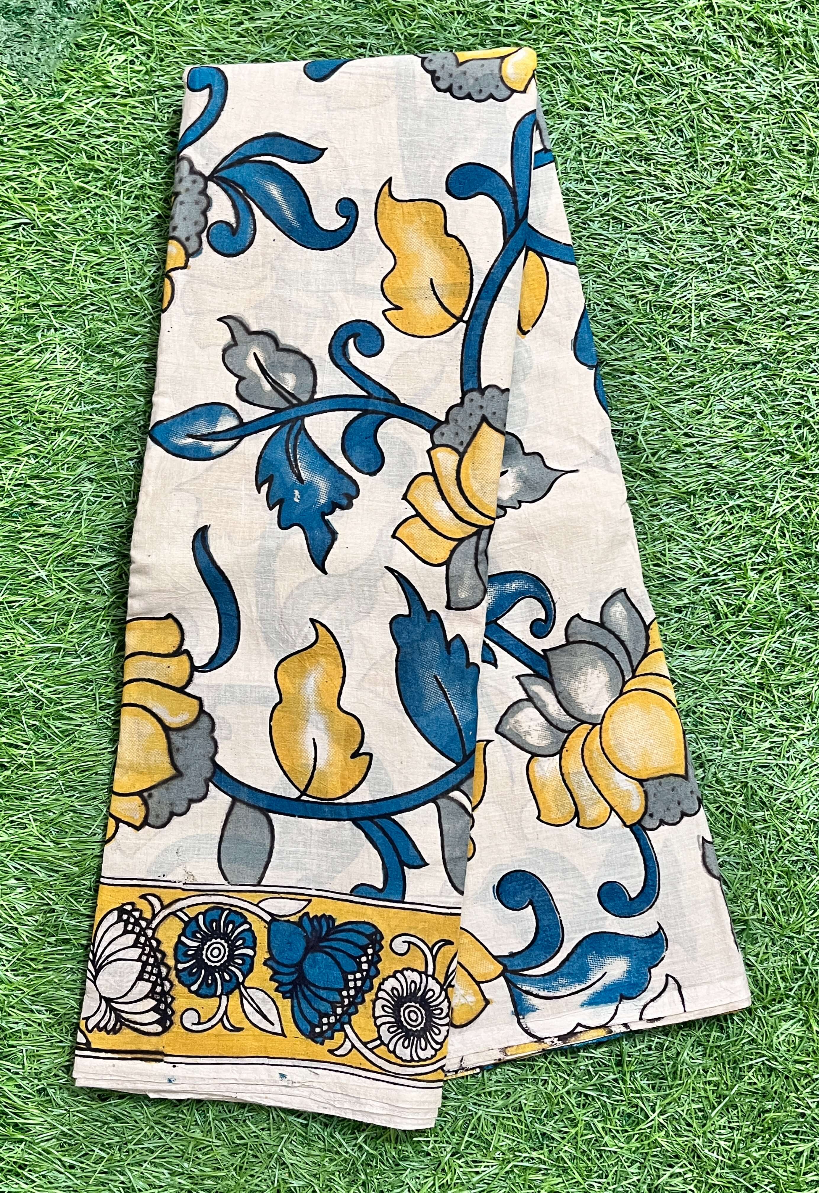 Kalamkari Cotton Saree – KCS-M284