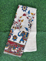 Kalamkari Cotton Saree – KCS-M688
